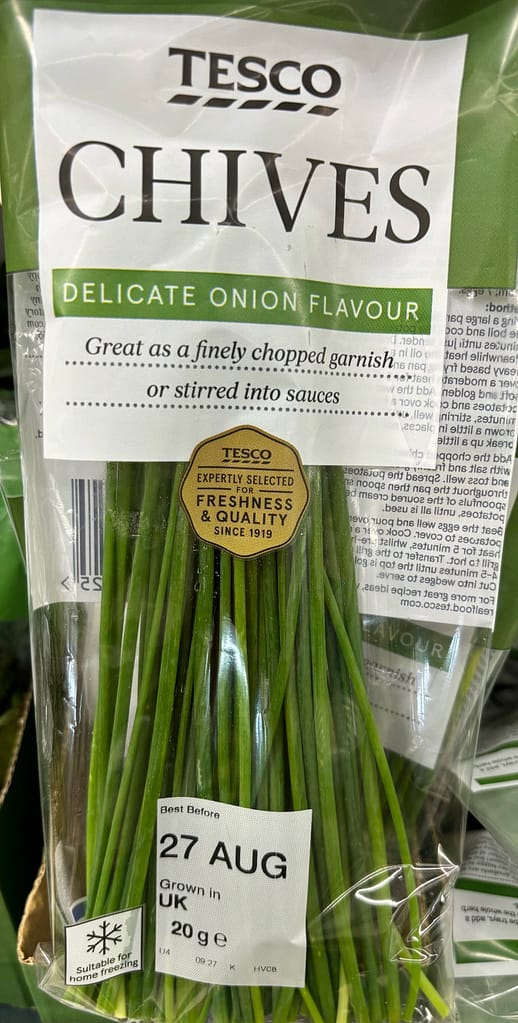 イギリスで買えるニラに似た野菜